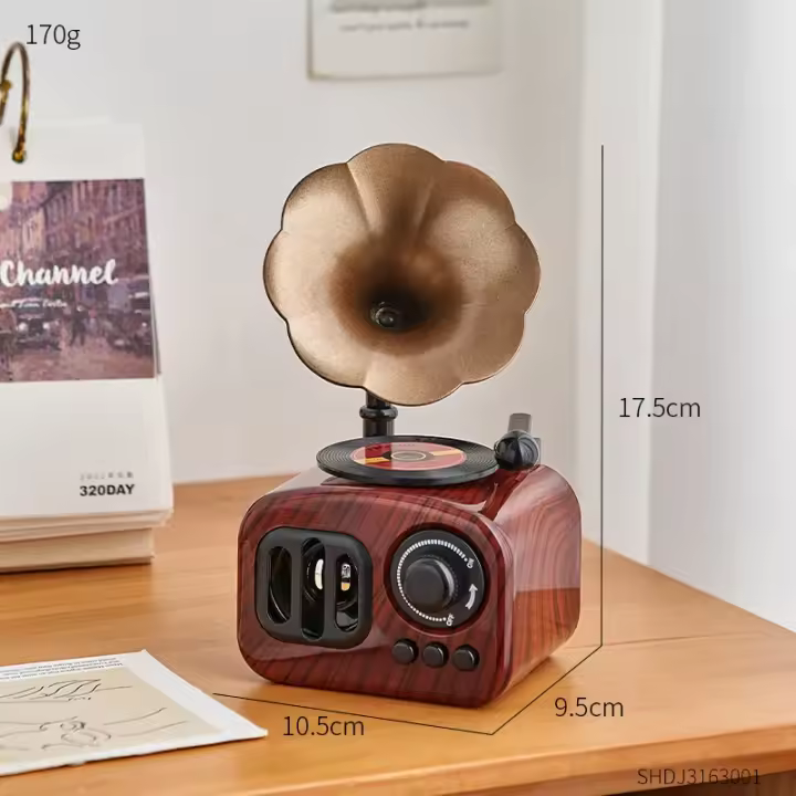 Adornos de Música Antigua para Escritorio y Computadora Regalo de Miniaturas Retro Accesorios de Escritorio Hechos en Plástico con Estética Aestética - 1