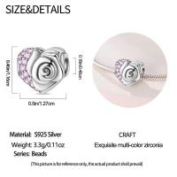 Abalorio Original de Plata de Ley 925 para mujer, abalorio de alta calidad adecuado para pulsera DIY, cuentas de amor para el Día de San Valentín, regalos de joyería para fiesta, nuevo - details 54