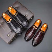Chausors En Homme zapatos de hombre mocasines casuales de fiesta de moda de cocodrilo - details 5