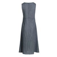 Vestido MIDI de verano a rayas con estilo casual y cómodo Sin mangas, suelto, con bolsillos, Moda para mujeres - details 20