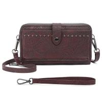 Nuevo Bolso cruzado Retro Impreso de la Mujer, Cartera Bohemio Mujeres de Embrague, Cuadrado Vertical - details 5