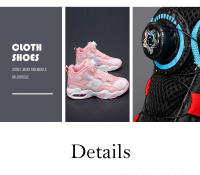 Nuevos zapatos de baloncesto de marca para niños, zapatos deportivos transpirables y cómodos para niños, zapatillas de baloncesto para exteriores para niños, zapatos de gimnasio para niñas - details 6