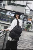 4 colores ocio Simple ligero Nylon impermeable resistente al desgaste estudiante pareja mochila hombres mochila bolso para mujer - details 20