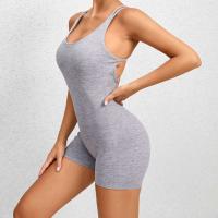 Ropa de mujer, tops, ropa deportiva, conjunto de ropa deportiva, bolsa de yoga, mono, sujetador para exteriores, mono ancho de una pieza para gimnasio 2024 - details 46