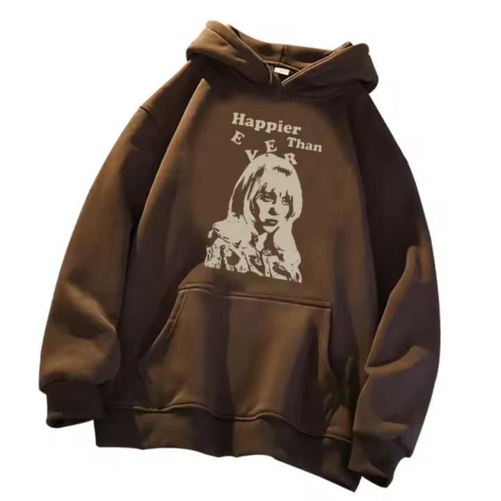 Sudadera con capucha Ever Happy of Ever, top informal y personalizado con capucha, ropa de calle neutral, álbum de música, regalo para seguidores - 1