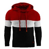 Suéter de Jacquard cálido de invierno para hombre, Sudadera con capucha de manga larga, sudaderas con capucha delgadas de otoño para hombre - details 8