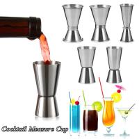 Tazas medidoras de acero inoxidable para Bar, coctelera de doble tiro, Jigger de bebidas líquidas, herramienta de bricolaje, 15/30, 25/50, 20/40, 30/50ml - details 1