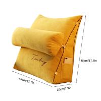 Silla de Cama Triangular con Cojín para Lectura y Descanso Decoración del Hogar Estilo de Silla de Oficina Perezoso - details 0