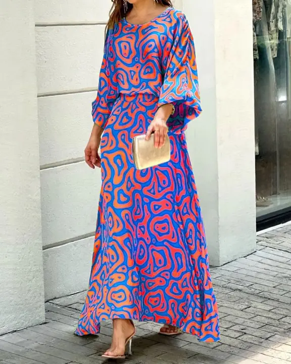 Conjunto casual de dos piezas para mujer, top y vestido de moda. - 1
