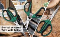 Tijeras de Podredumbre Bonsái Profesionales Cortes de Acero Inoxidable y Acero de Carbono - details 0