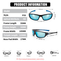 Gafas de sol polarizadas para hombre y mujer, lentes deportivas para pesca, senderismo, esquí, conducción, ciclismo, UV400 - details 1