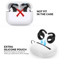 Ganchos de silicona suave para auriculares, cubierta antideslizante para AirPods Pro 2, tapa de gancho de alas para Apple AirPods Pro, accesorios para auriculares - details 3