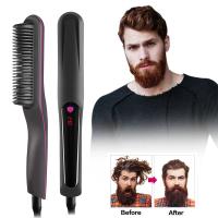 Peine Profesional para Alisar el Cabello Plancha de Hierro Plano de Calentamiento Rápido - details 1