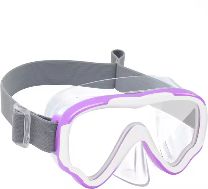 Entersports Gafas de Natación para Niños Correa Elástica Anti-Niebla Lente No Aromatizada - 1