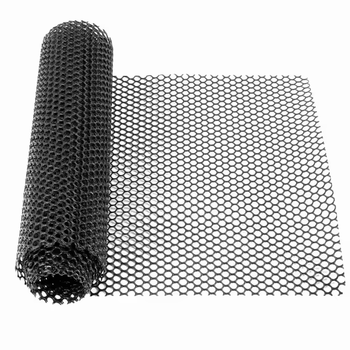 Valla de Pollo de Plástico Hexagonal 15.7 Pulgadas x 10FT Ideal para Jardinería, Poultry - 1