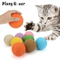 Juguete para gato con cuerda de papel de 10cm, juguete interactivo para morder, juguetes para rascar, rascador para gatos divertido, suministros para mascotas - details 0