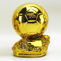 Trofeo de fútbol de portero, suministros para fanáticos de la Copa del Mundo, decoración de resina galvanizada - details 1