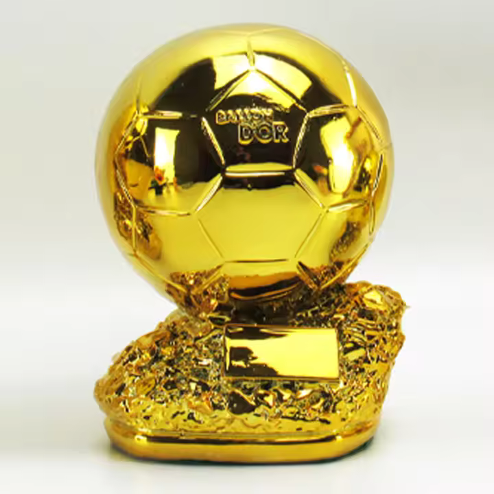Trofeo de fútbol de portero, suministros para fanáticos de la Copa del Mundo, decoración de resina galvanizada - 1