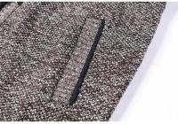 Top Quality Autumn Winter New Men's Jacket Slim Fit Stand Collar Zipper Jacket Men Solid Cotton Thick Warm  Sweater - details 33