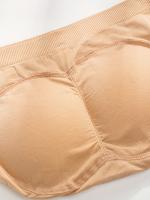 Bragas de mujer de elasticidad media, sin costuras, transpirables, lavables a máquina, cómodas, adecuadas para ropa informal, ropa interior de tallas grandes, diseño sin costuras, tejidos de gran elasticidad - details 13