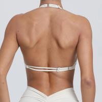 Camiseta sin mangas de Yoga con doble botón ajustable para mujer, Top deportivo ajustado y transpirable, sujetador de gimnasio para correr al aire libre de secado rápido - details 6