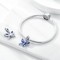 Silver Fit-pulsera de circonio para mujer, serie de mariposas de 3mm, joyería artesanal, nuevos artículos, Material metálico - details 66