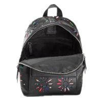 Desigual Bolso de hombro de la flor del hueco hacia fuera de la manera de las mujeres, mochila ocasional de las muchachas de la capacidad grande, prenda impermeable, moda, modelos de la marea - details 2