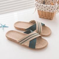 Zapatillas de Lino Antideslizantes para Hombres Pantuflas de Playa para el Hogar - details 4