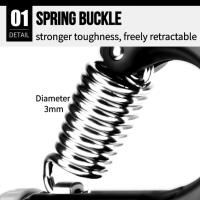 Hand Grip Exercise With Counter 5-60KG Adjustable Thick Spring Anti Slip Durable Finger Gripper Hand Recovery Trainer - details 2