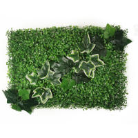 Nueva planta Artificial, césped, fondo artesanal, pared, simulación de hierba, hoja, decoración de boda, alfombra verde al por mayor, césped, decoración del hogar - details 6