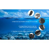 Máscara De Snorkel Total Facial Visión Panorámica De 180° Silicona Top Seco Gafas De Natación Y Nado Con 2 Snorkels Antiniebla Anti-Rociador - details 5