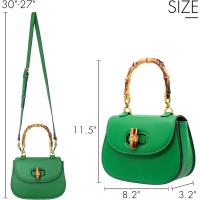 Nuevo bolso de mano para mujer, bolso cruzado con asa superior en forma de bambú - details 4