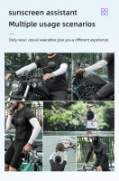 Mangas de Bicicleta de Seda de Hielo ROCKBROS Protección UV de Brazo Deportivo para Ciclismo de Verano Transpirable Para MTB y Bicicletas de Carretera - details 7