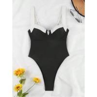 Traje de baño de una pieza, Bikini para mujer, nuevo estilo, traje de baño empalmado, diseño integrado, traje de baño cómodo y elegante - details 31