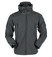 Chaqueta de Senderismo Impermeable para Hombres en Invierno-Otoño Abrigo Suave de Carcasa Táctica a Prueba de Viento con Capucha Ideal para Pesca, Acampar, Escalar - details 15