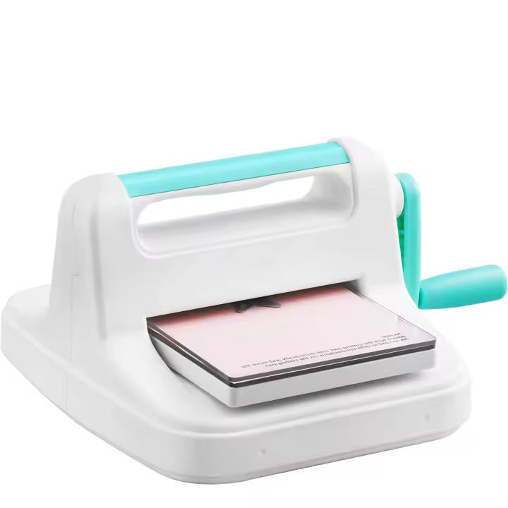 Máquina de Corte y Embossing Manual Succebuy Blanca Portátil Kit Completo para Artesanías, Scrapbooking, Creación de Tarjetas Marca de Artes y Crafts - 1
