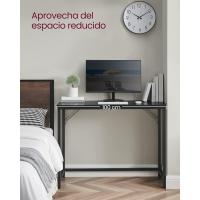 Mesa de Trabajo Pequeña Industrial Ideal para Teletrabajo, Estudio, Dormitorio 60 x 135 x 76cm - details 64