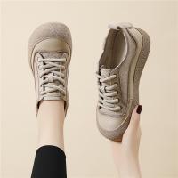 Zapatos Deportivos de Cuero de Vaca para Mujeres Versátiles para Primavera y Verano Diseño Casual - details 5