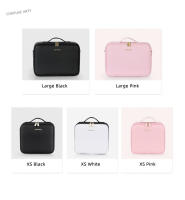 Bolsa de maquillaje LED inteligente con espejo para mujer, estuche de cosméticos de viaje profesional de cuero PU, impermeable, de gran capacidad, nuevo - details 2