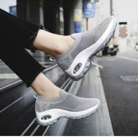Nuevos Zapatillas Casuales para Mujer 2025 Talla Grande, Almohadilla de Aire Volando, Tejido Deportivo, Moda Mecedera - details 3