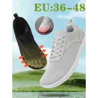 Zapatos de punta ancha, zapatos informales transpirables de malla Unisex para hombre, cómodos zapatos deportivos para caminar descalzos al aire libre - details 4