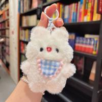 Lindo llavero de peluche de conejo, joyería pequeña, juguete de peluche, llavero de coche de regalo - details 7