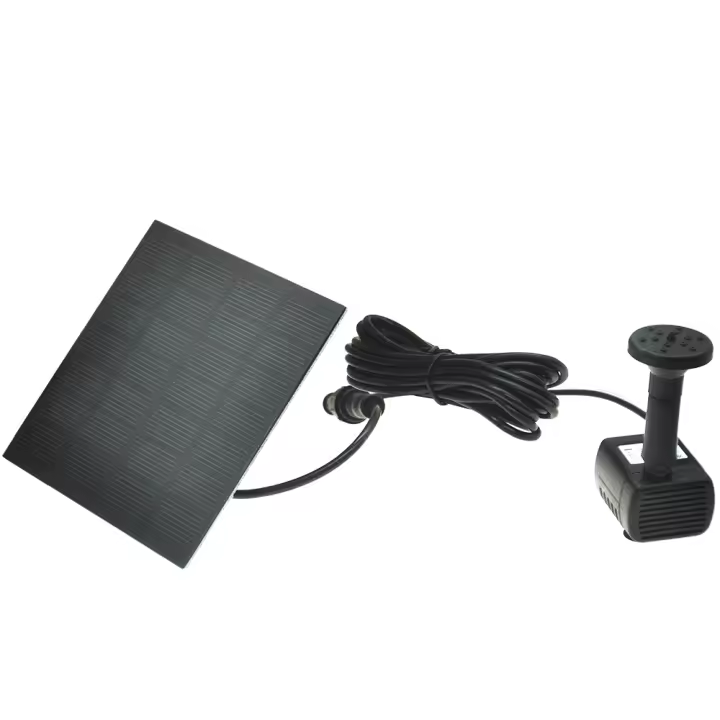 Bomba de agua de energía Solar, Panel de fuente flotante para jardín, piscina, estanque, decoración de jardín, cascada, 50% de descuento - 1