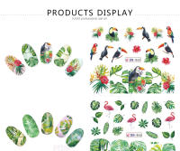 KADS-pegatinas de agua de flores para uñas, calcomanías 3D, transferencia de agua, tatuajes de uñas - details 0
