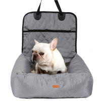 Almohada de Algodón Engrosado Calentada para Coche Almacenamiento de Mascotas Seguro en Coche - details 0