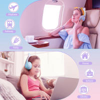 Auriculares Bluetooth Inalámbricos de Música con Luz LED de Color Degradado Auriculares para Juegos con Micrófono para Niños Regalos de Navidad Encantadores - details 9