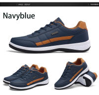 Brand Leather Men Shoes Trend Casual Shoes Breathable Leisure Male Sneakers Non-slip Footwear Sports Shoes Lace-up Trainers Shoe - details 18
