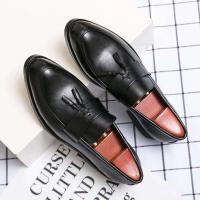 2025 zapatos de vestir de los hombres del estilo de la moda de los productos más vendidos, zapatos puntiagudos de cuero del banquete de boda - details 4