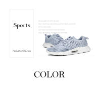Zapatillas de correr de malla transpirable para hombre, zapatos deportivos de amortiguación suave, zapatillas cómodas para caminar a diario, zapatos de tenis al aire libre, Verano - details 4