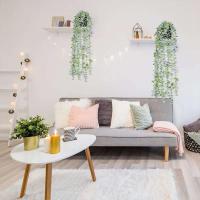 Enredadera de Hierba de Hiedra Artificial Planta Plástica para Hogar, Jardín, Pared, Boda, Fiesta DIY - details 3